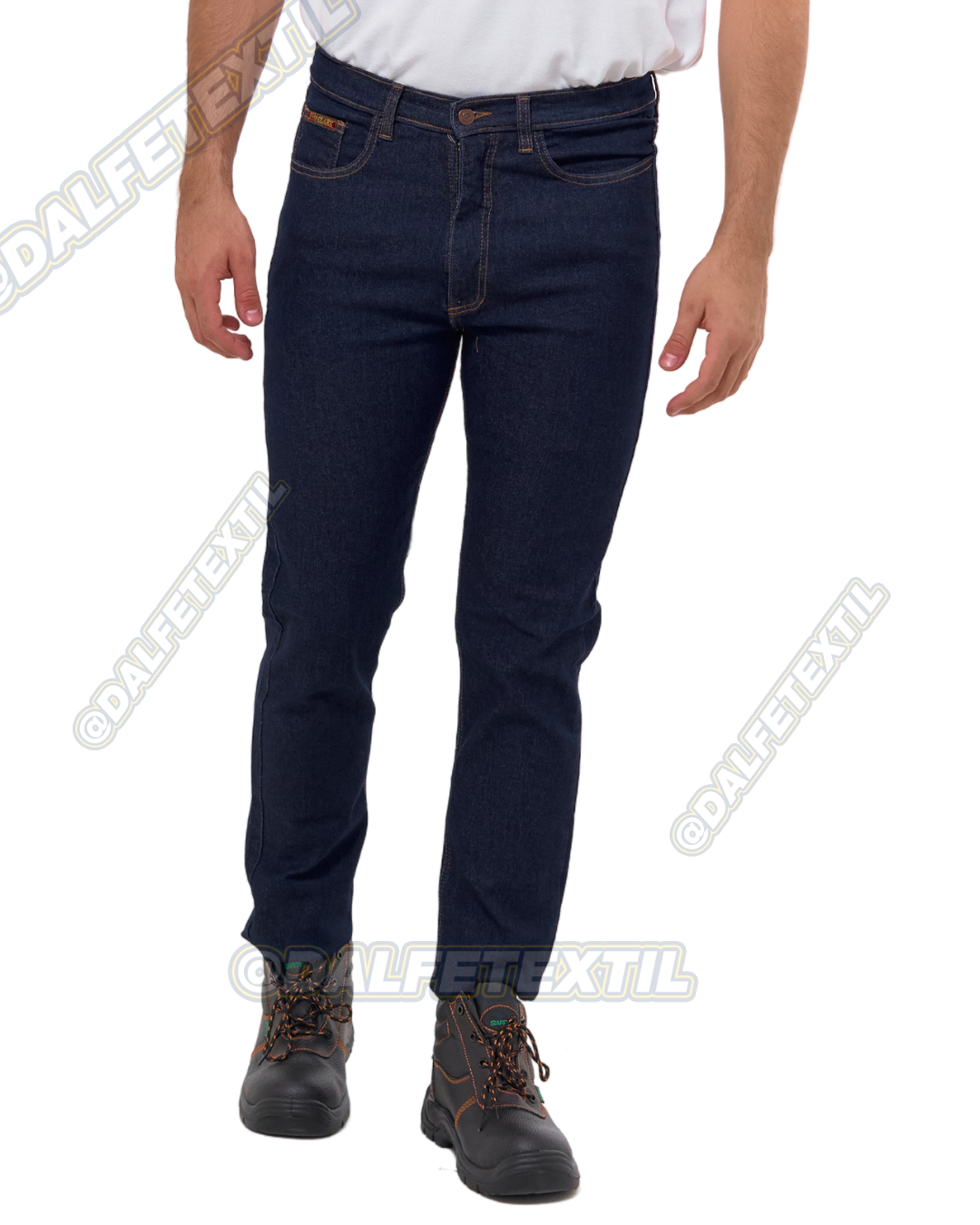 Pantalón Para Caballeros Blue Jean Stretch Caballero Corte Recto